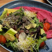 Garbanzo Beetroot Salad at Am I Addicted in Central Singapore