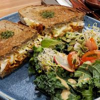 Kimchi cheese Sandwich at Am I Addicted in Central Singapore