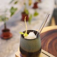 Vegan Iced Ginseng Smoothie at Am I Addicted in Central Singapore