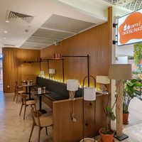 Ambience of cafe at Am I Addicted in Central Singapore