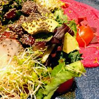 Garbanzo Beetroot Salad at Am I Addicted in Central Singapore