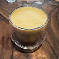 Pumpkin latte  at Am I Addicted in Central Singapore