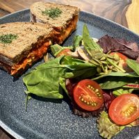 Kimchi grilled sandwich   at Am I Addicted in Central Singapore