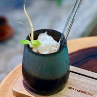 Iced Ginseng Smoothie at Am I Addicted in Central Singapore