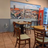 Seating at Kebap & More in Munich