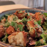 cauliflower and kale "veggie" bowl at Komo Bowl in Brussels