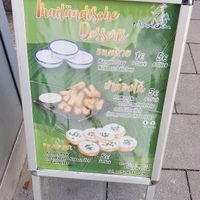 Sign at Manam Sweets in Munich