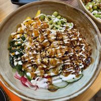 Poke bowl with tofu  at TOFU Girona in Girona