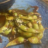 Edamame beans   at TOFU Girona in Girona