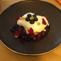 vegan cheesecake at TOFU Girona in Girona