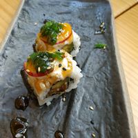 No chicken uramaki at TOFU Girona in Girona