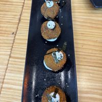 Croquetes bolets  at TOFU Girona in Girona