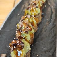 Vegan Sushi en tempura at TOFU Girona in Girona