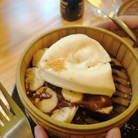 Vegan Nutella bao at TOFU Girona in Girona