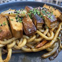 Tofu udon stir fry   at TOFU Girona in Girona