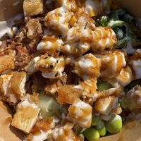 Tofu poke bowl  at TOFU Girona in Girona