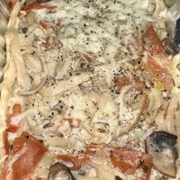 Fettuccine Carbonara   at Razzi's Pizzeria - Greenwood Ave in Seattle