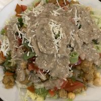 Vegan chopped salad  at Razzi's Pizzeria - Greenwood Ave in Seattle