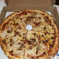 Vegan atlas pizza at Razzi's Pizzeria - Greenwood Ave in Seattle