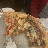 meant to take a picture before but it was soooo good we devoured it   at Razzi's Pizzeria - Greenwood Ave in Seattle