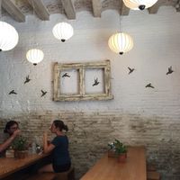 Wall at LaVietnamita in Barcelona