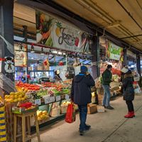 Interior at Marché Atwater in Montreal