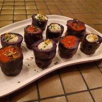 Blue bravas to share at Huma in Madrid