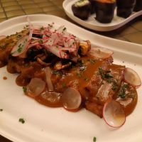 Tempeh stew at Huma in Madrid