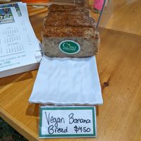 Vegan banana bread- nice and fluffy! at C Salt Gourmet Market in Cape Elizabeth