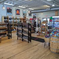 Store ambience at C Salt Gourmet Market in Cape Elizabeth