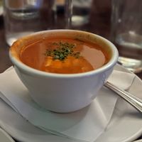Tomato basil soup at The Roost in Longmont