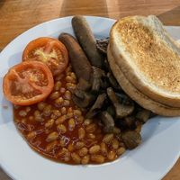 This is their vegan breakfast option  at DUB - The Garden Terrace - T1 in Dublin