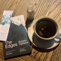 Coffee w/ soya  at White Pine - Seven Dials in London