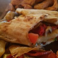 Gyros at The Old Yard Tapas Bar in Darlington