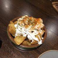 Patatas aioli  at The Old Yard Tapas Bar in Darlington