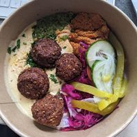 Falafel bowl - decent. at The Hummusapiens in Berlin