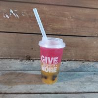 b-bubble sunrise at B-Fresh - Ben Yehuda in Jerusalem