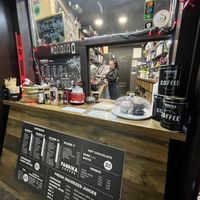 Counter at Fabrika Coffee in Sarajevo