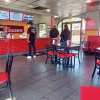 Interior at Romeo's Vegan Burgers in Charlotte