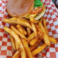 Buffalo chicken at Romeo's Vegan Burgers in Charlotte