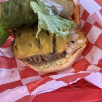   at Romeo's Vegan Burgers in Charlotte