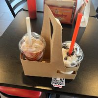  Strawberry and Vanilla with Oreos Milkshake  at Romeo's Vegan Burgers in Charlotte