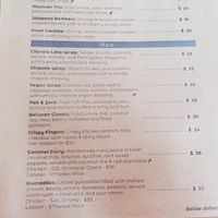 Vegan wrap option at The Coconut Husk Restaurant & Beach Bar in Hopkins