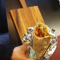 The vegan shawarma at Parrilla in Tromsoe