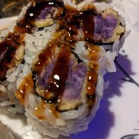 Sweet potato tempura roll at Sakura Sushi & Grill in Hilo