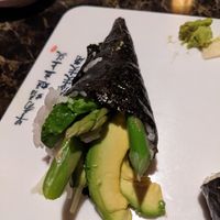 AAC hand roll at Sakura Sushi & Grill in Hilo