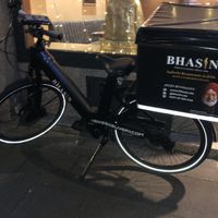 Ebike für Lieferungen / ebike for deliveries ✨🚲  at Bhasin Restaurant in Cologne