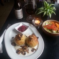 Vegan "Kroppkakor" at Kao's in Malmo