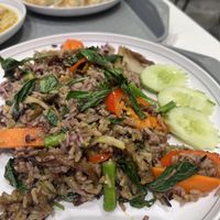 Green curry fried rice (5/5)  at Talalaks  in Bangkok