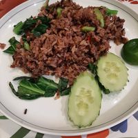 Fried rice at Talalaks  in Bangkok